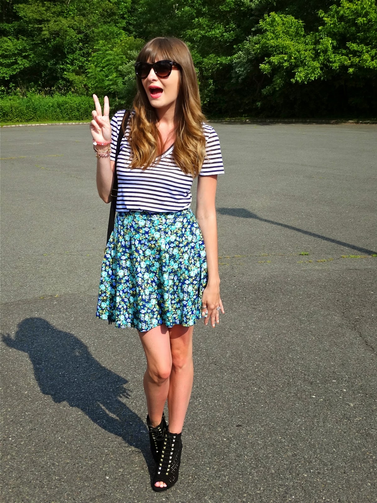 How to wear Stripes and Floral Prints | House Of Jeffers | www.houseofjeffers.com