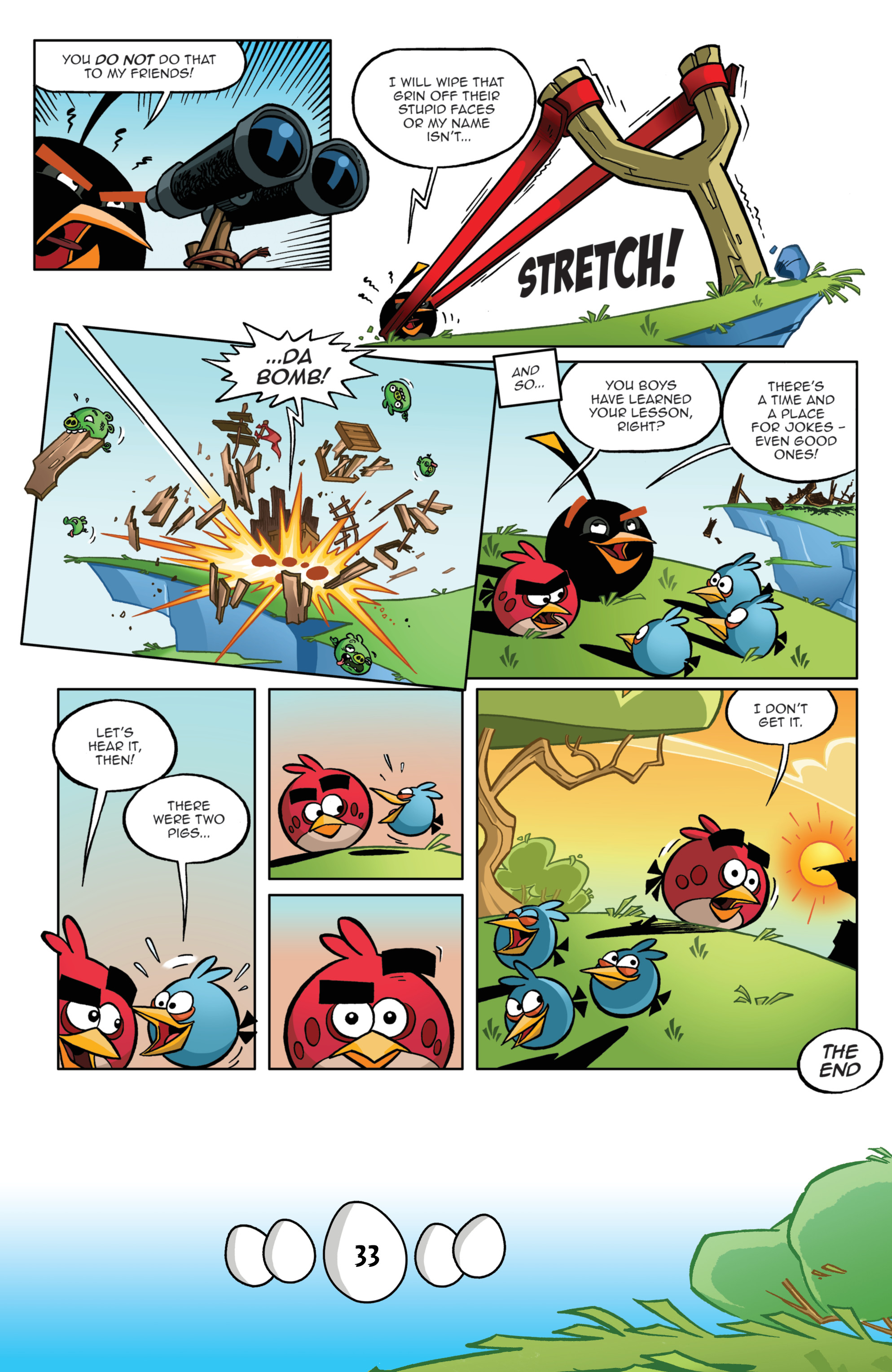 Read online Angry Birds Comics Vol. 4: Fly Off The Handle comic -  Issue # Full - 34
