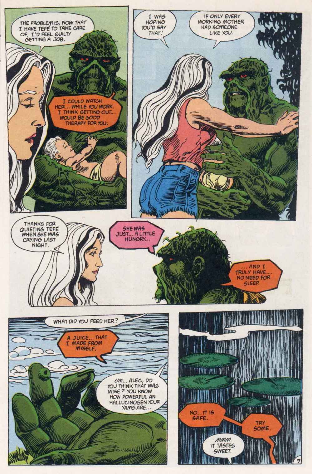 Read online Swamp Thing (1982) comic -  Issue #93 - 6