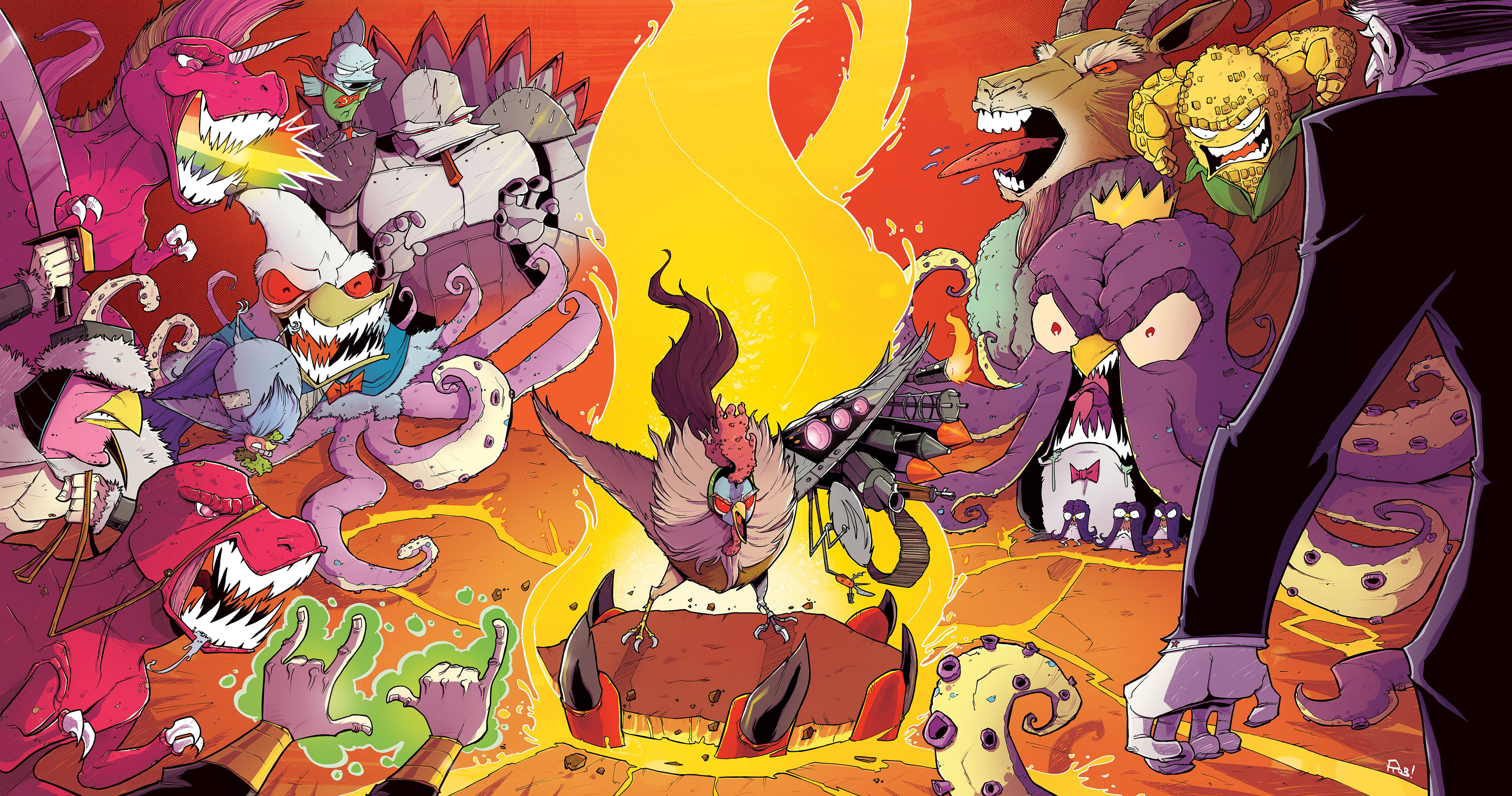 Read online Chew comic -  Issue # _TPB 9 - Chicken Tenders - 113