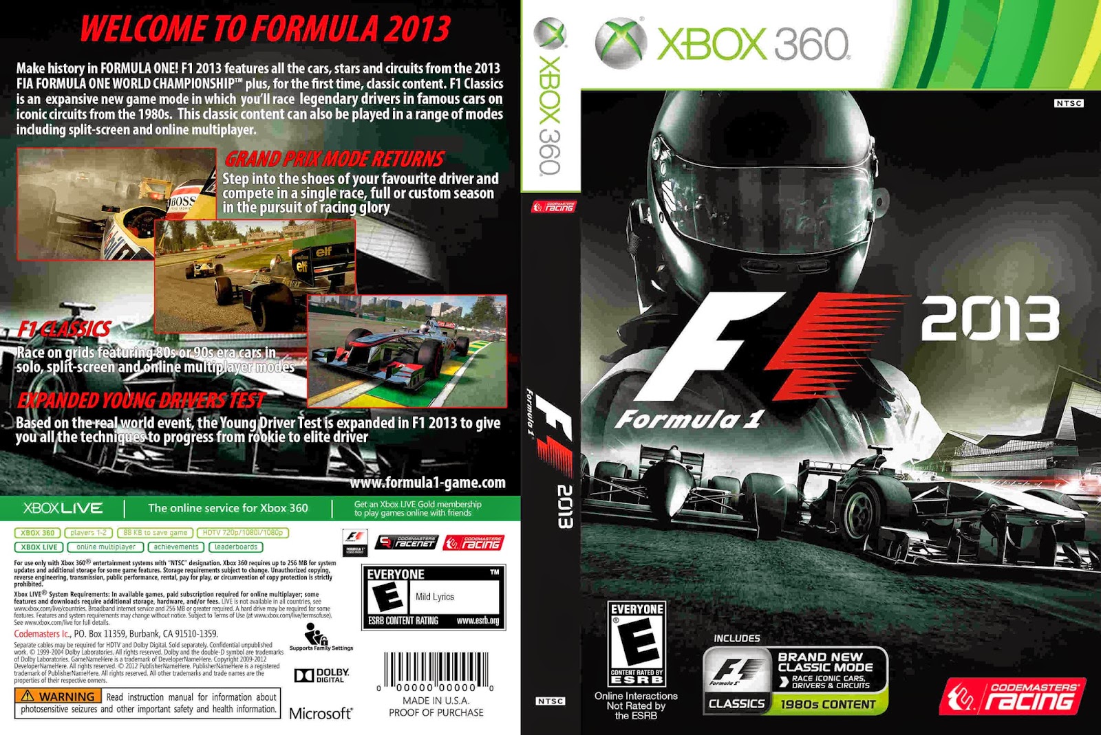 f1 2013 xbox 360 ebay f1 2013 xbox 360 ebay