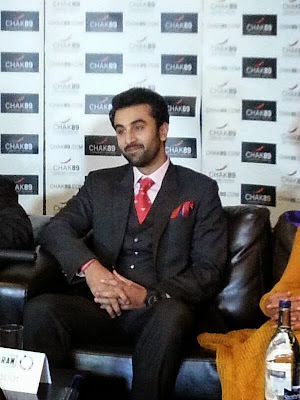 Ranbir, Rishi, Neetu, Pallavi at Besharam promotion in London