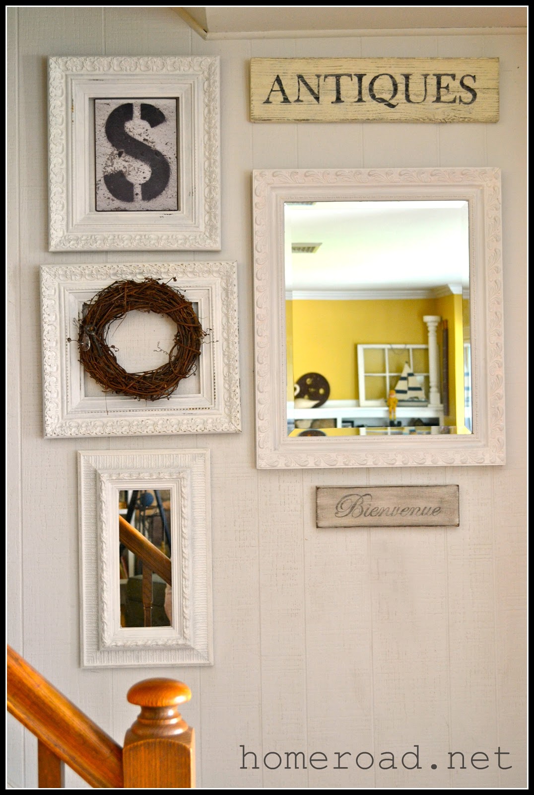 White on White Gallery Wall