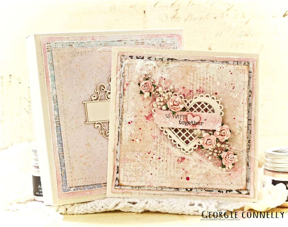 Mixed Media Place Mixed Media Wedding Card by C