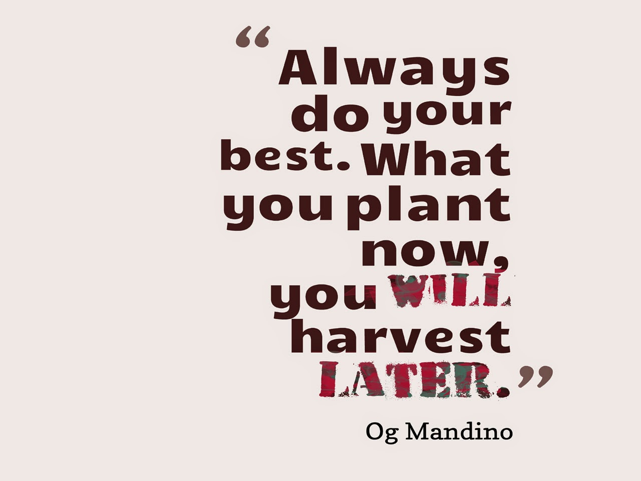 Image: Always Do Your Best Quotes