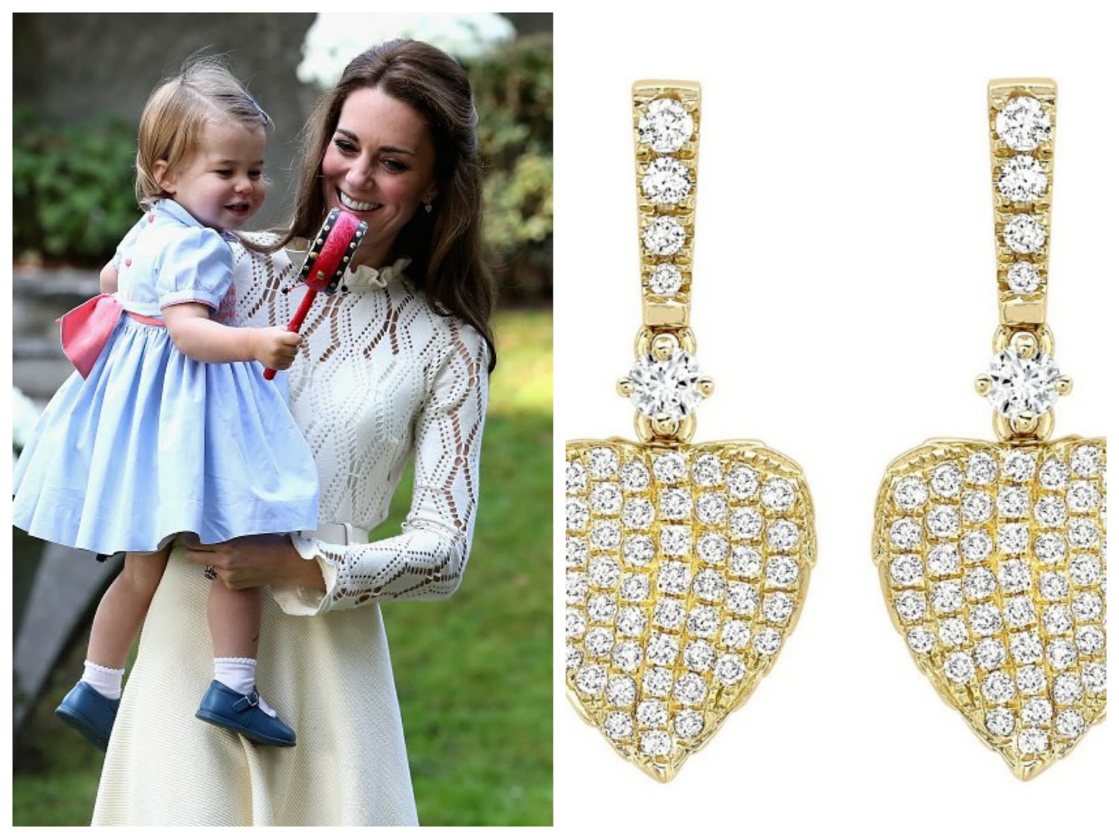 Diese Kreolen Ohrringe Liebt Herzogin Kate Gala De