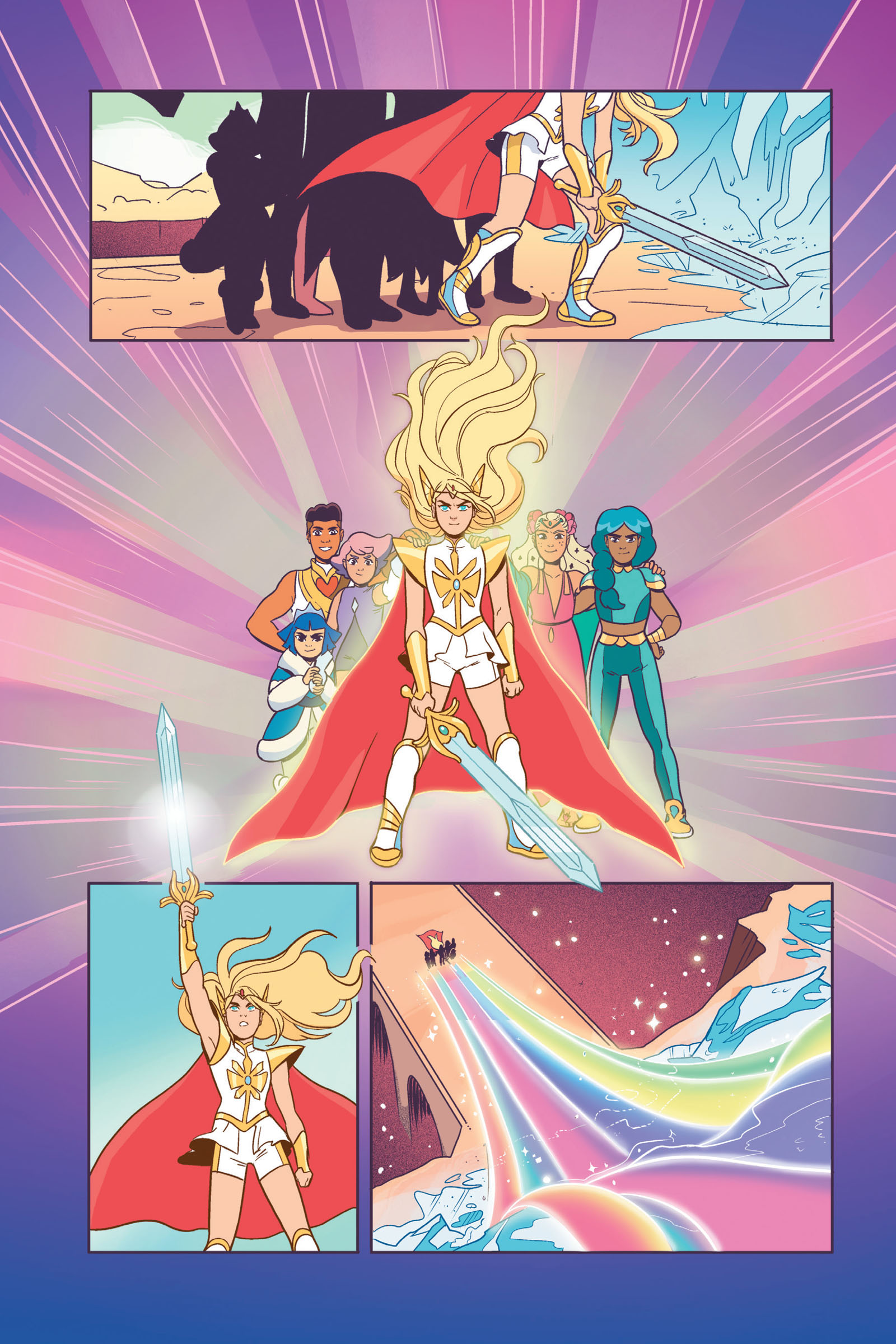 Read online She-Ra and the Princesses of Power: Legend of the Fire Princess comic -  Issue # TPB - 109