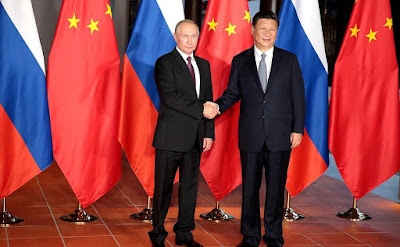 Russian President Vladimir Putin and President of the People’s Republic of China Xi Jinping.