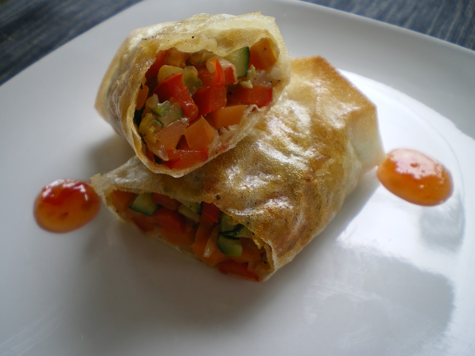 Shelly's Kitchen Vegetable Rolls