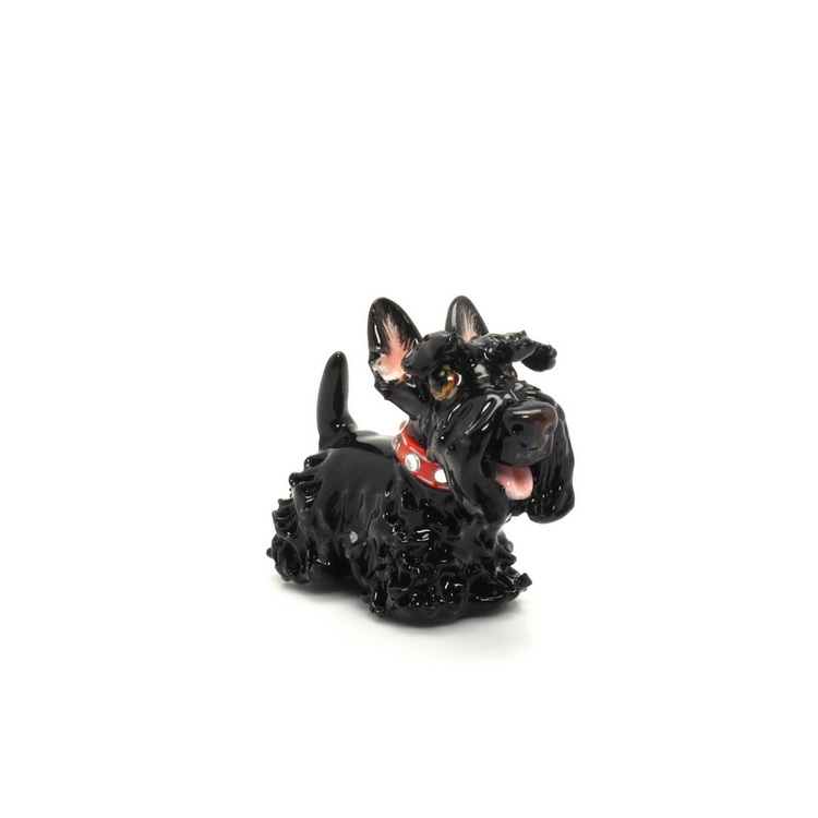 SCOTTISH TERRIER GIFTS Scottish Terrier Polymer Clay Keyring 00012