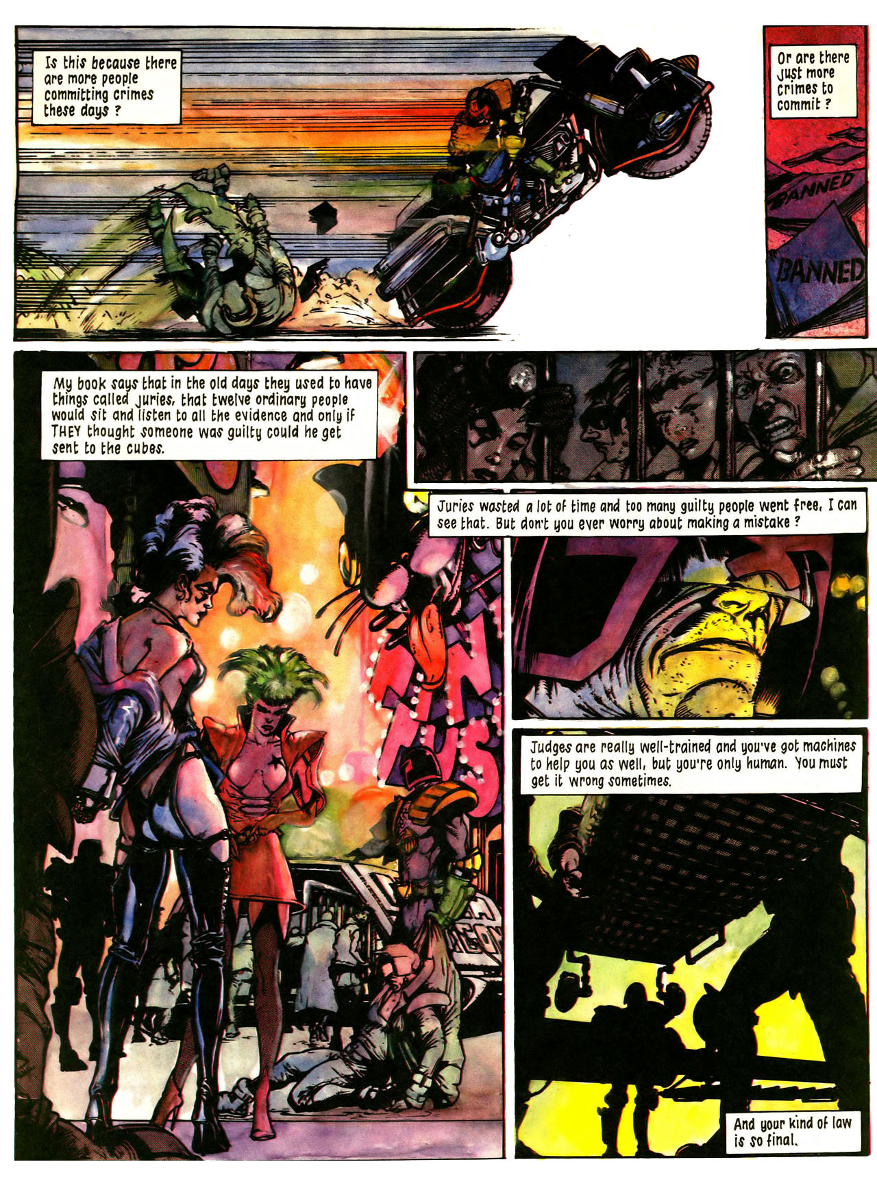 Read online Judge Dredd: The Complete Case Files comic -  Issue # TPB 13 (Part 2) - 289