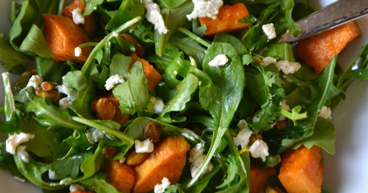 Seven Bites Goat Cheese Sweet Potato Salad