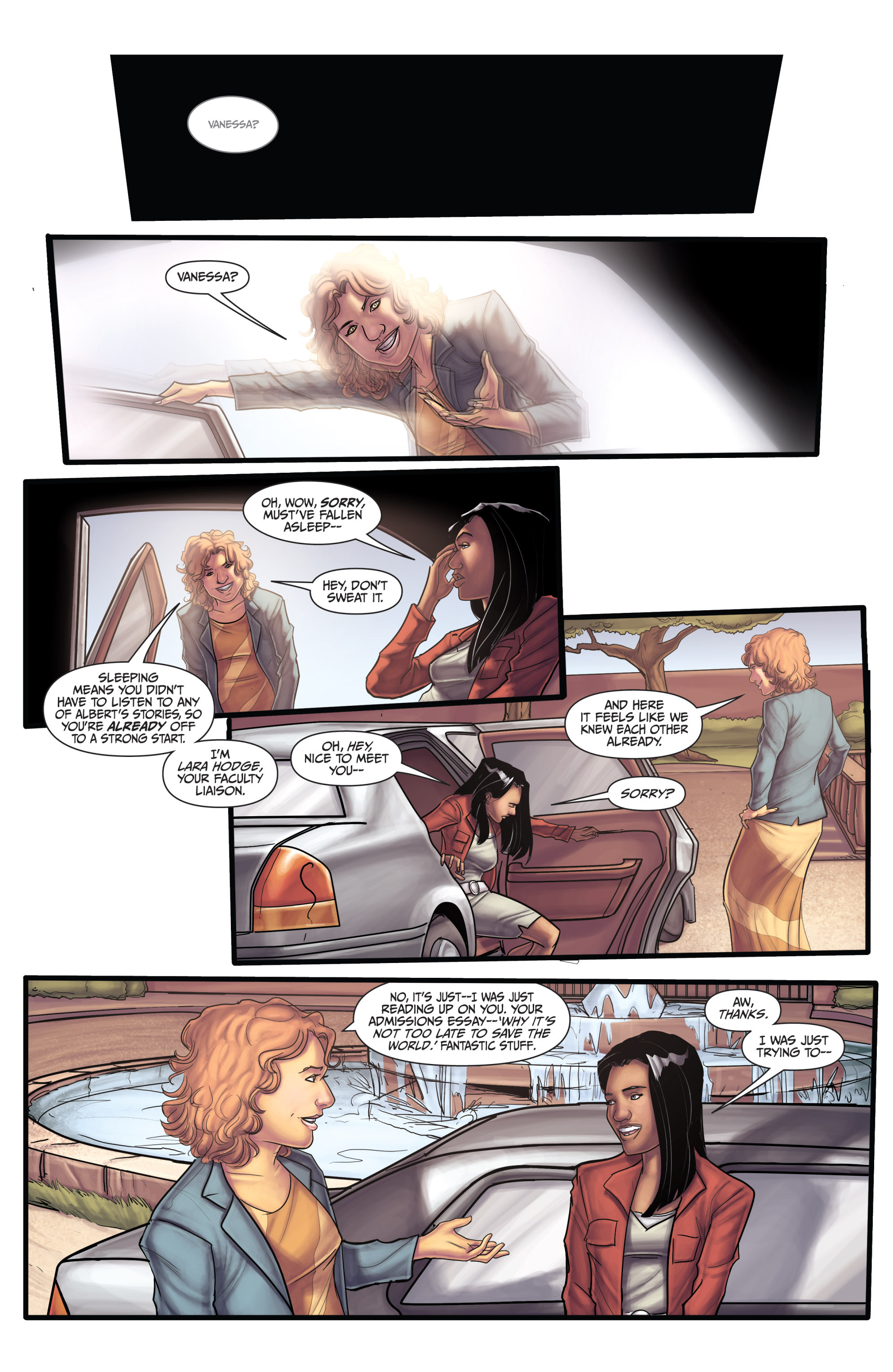 Read online Morning Glories comic -  Issue # _TPB 4 - 58