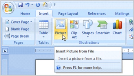 Cara Bekerja Dengan Gambar Microsoft Word 2007 | Microsoft Word Tutorial