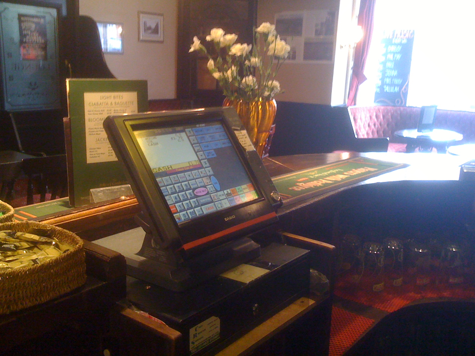 Cash Register Services Casio QT 6100 installed by cash register services
