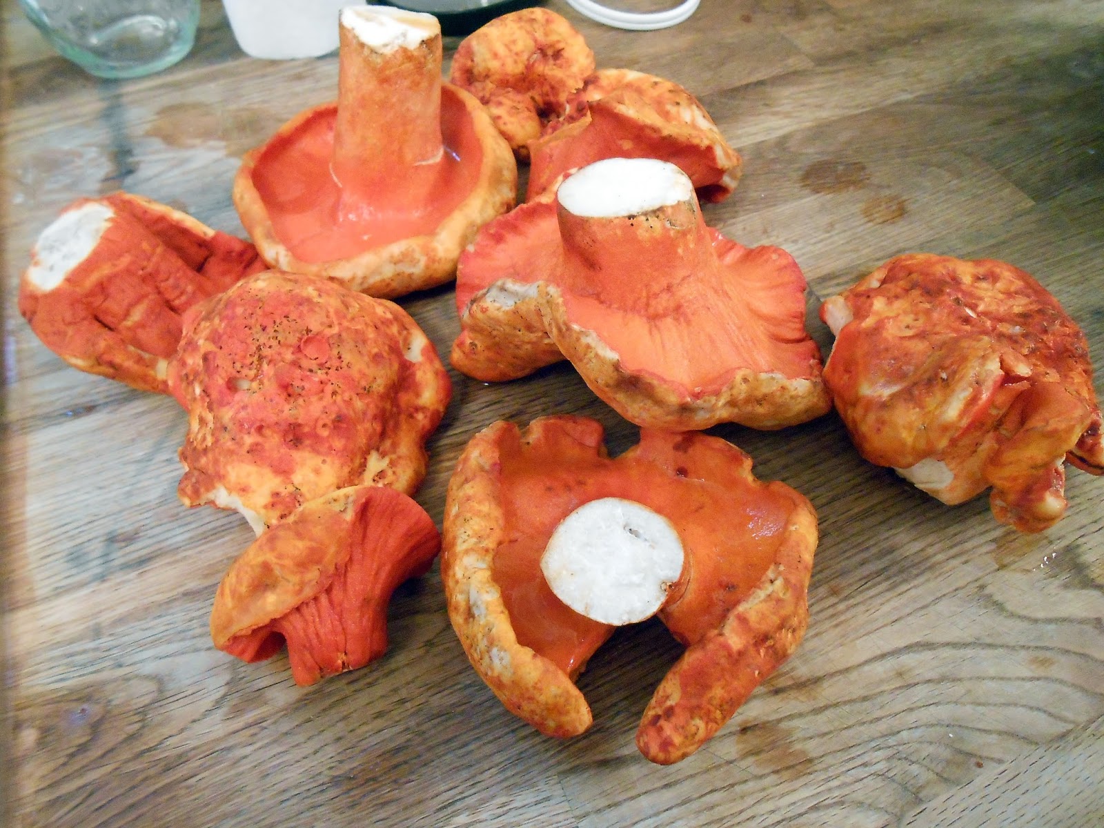 mise en place BeerBattered Lobster Mushroom Confessional