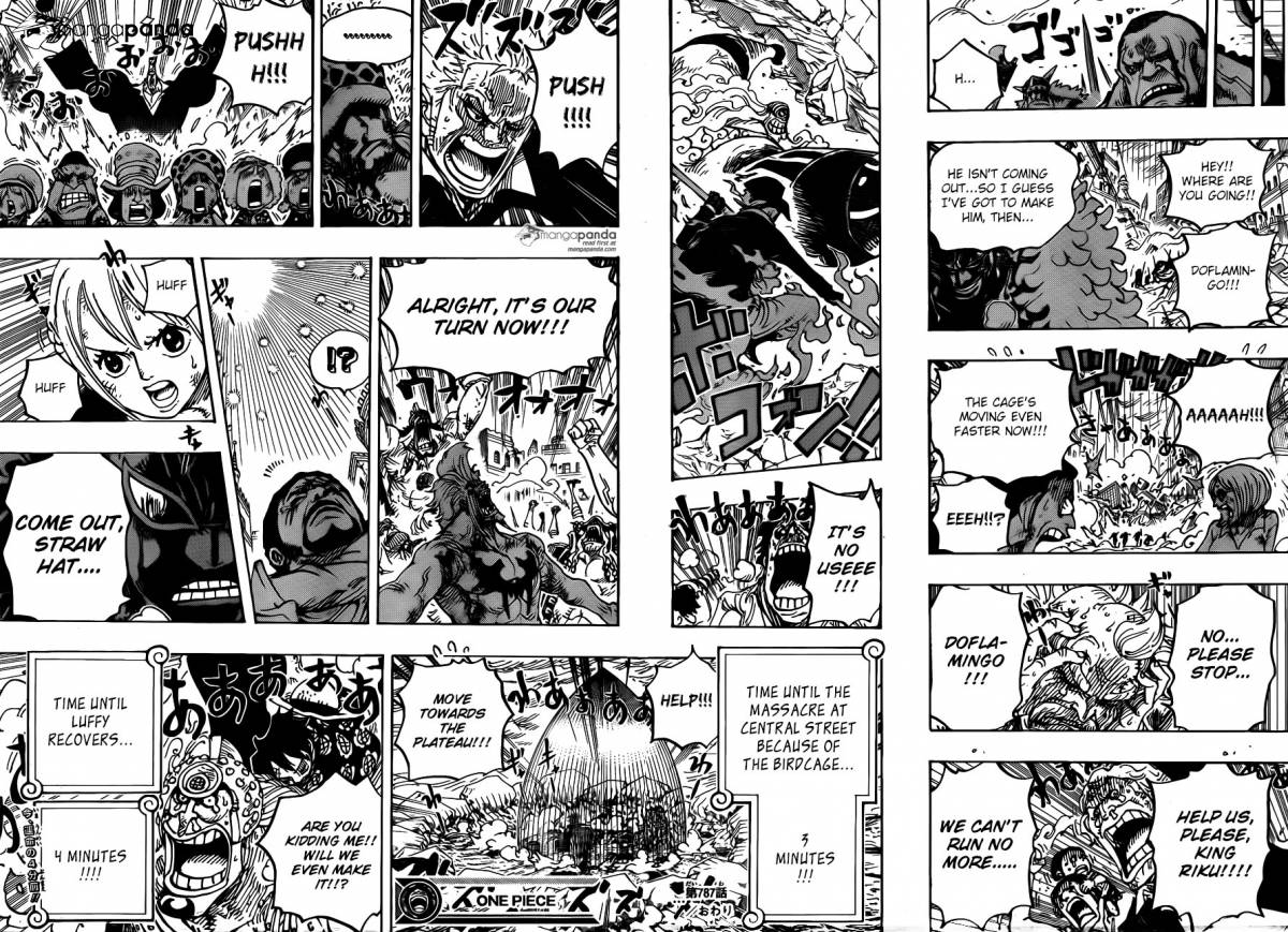 One Piece Ch 787: 004 Minutes Before