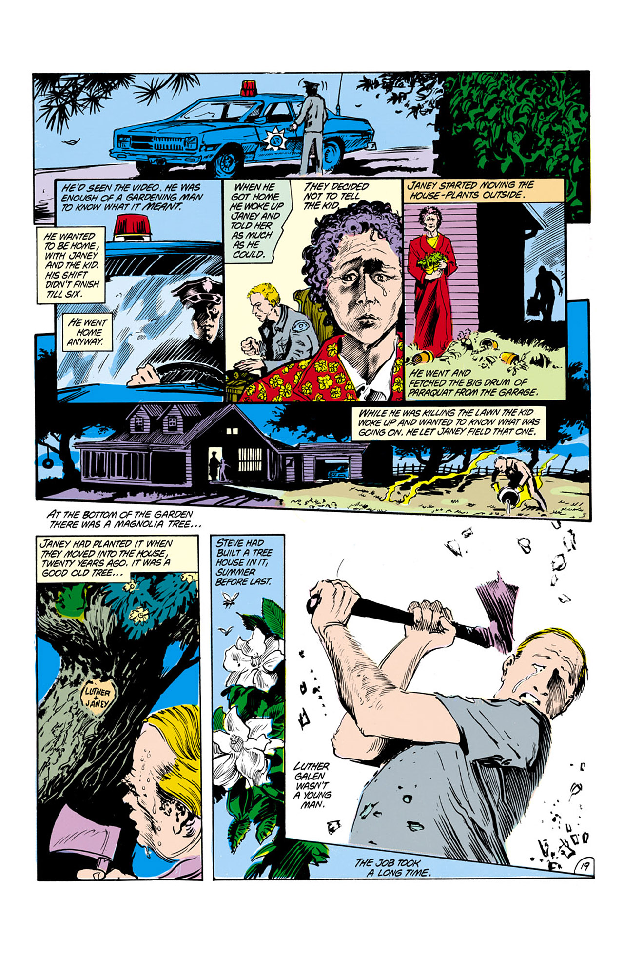 Read online Swamp Thing (1982) comic -  Issue #23 - 19