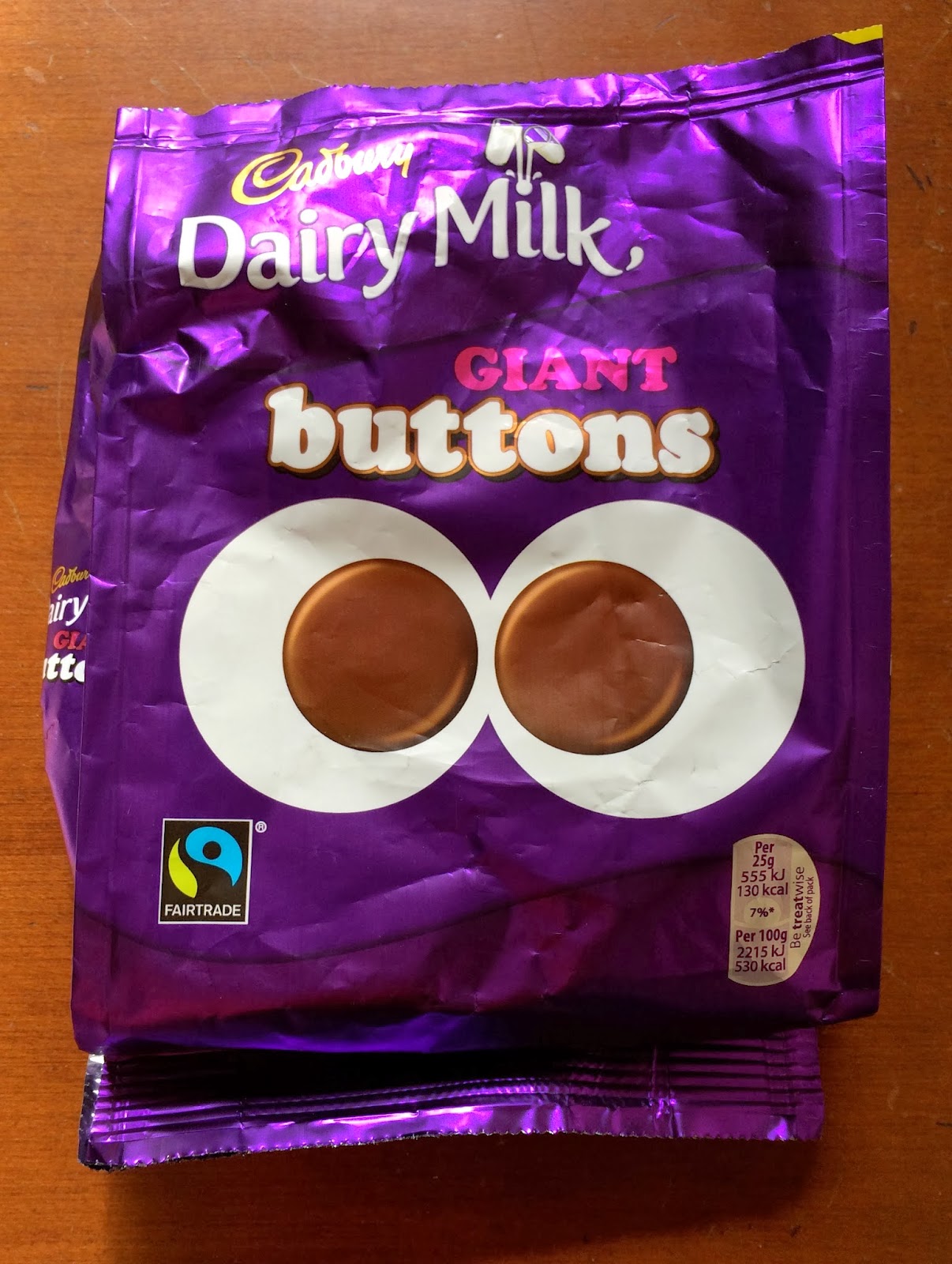 Obsessive Sweets: Cadbury Dairy Milk Giant Buttons