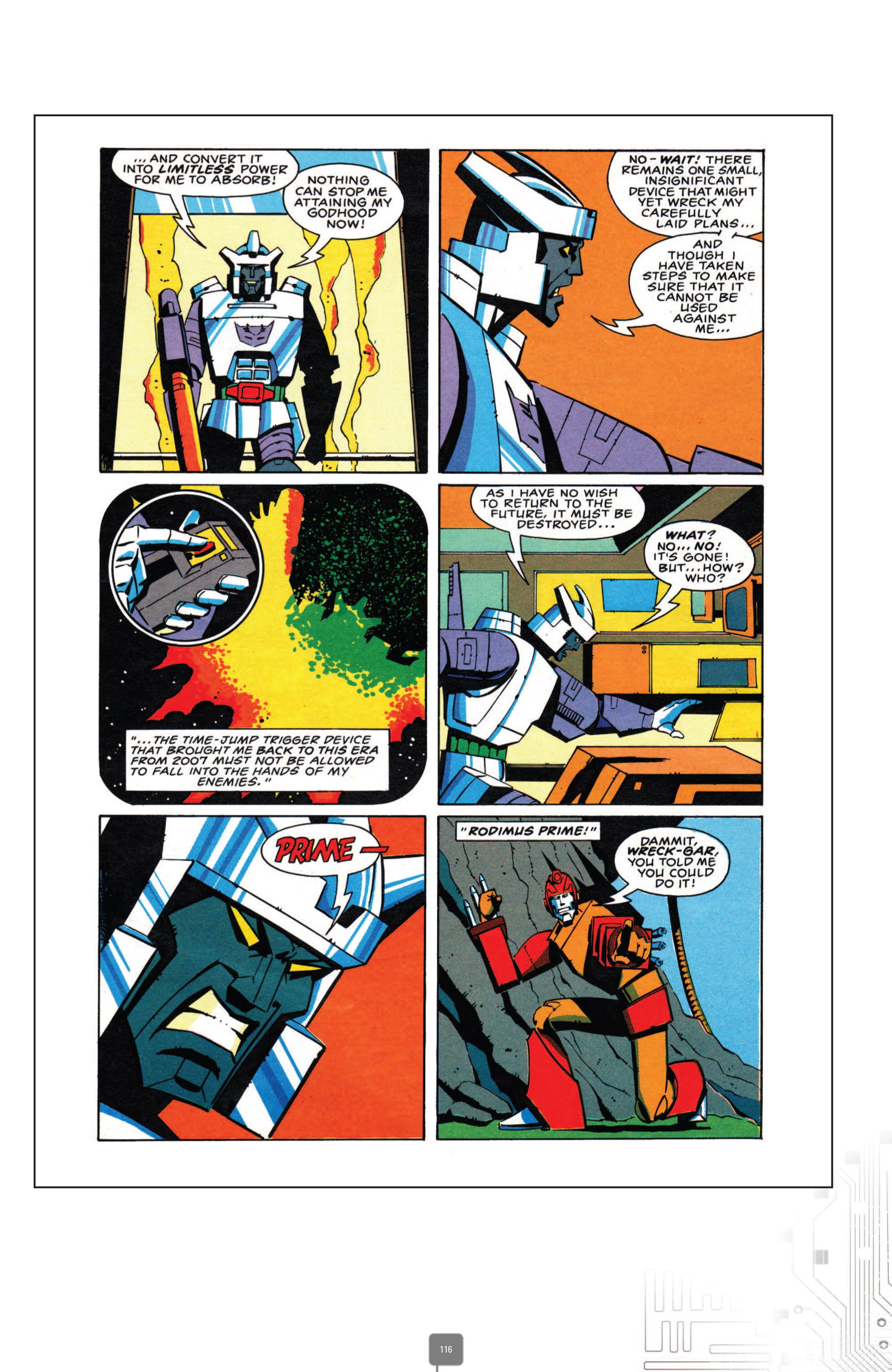 Read online The Transformers Classics UK comic -  Issue # TPB 4 - 116