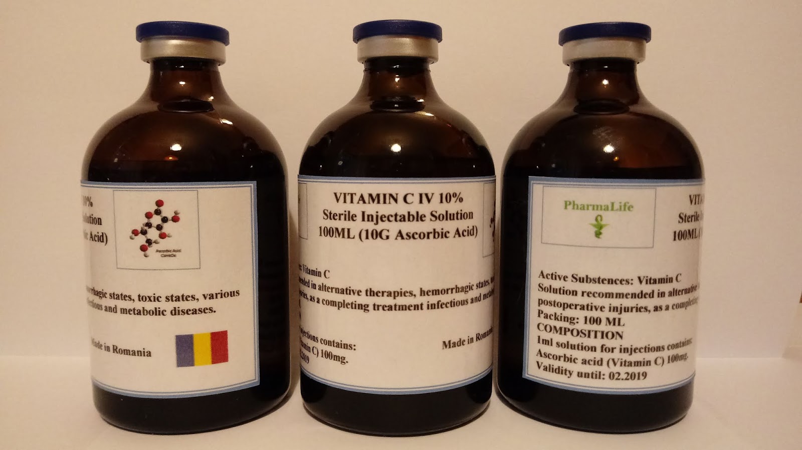 Vitamin K3 (Menadione) I.V & VITAMIN C I.V (Ascorbic Acid)