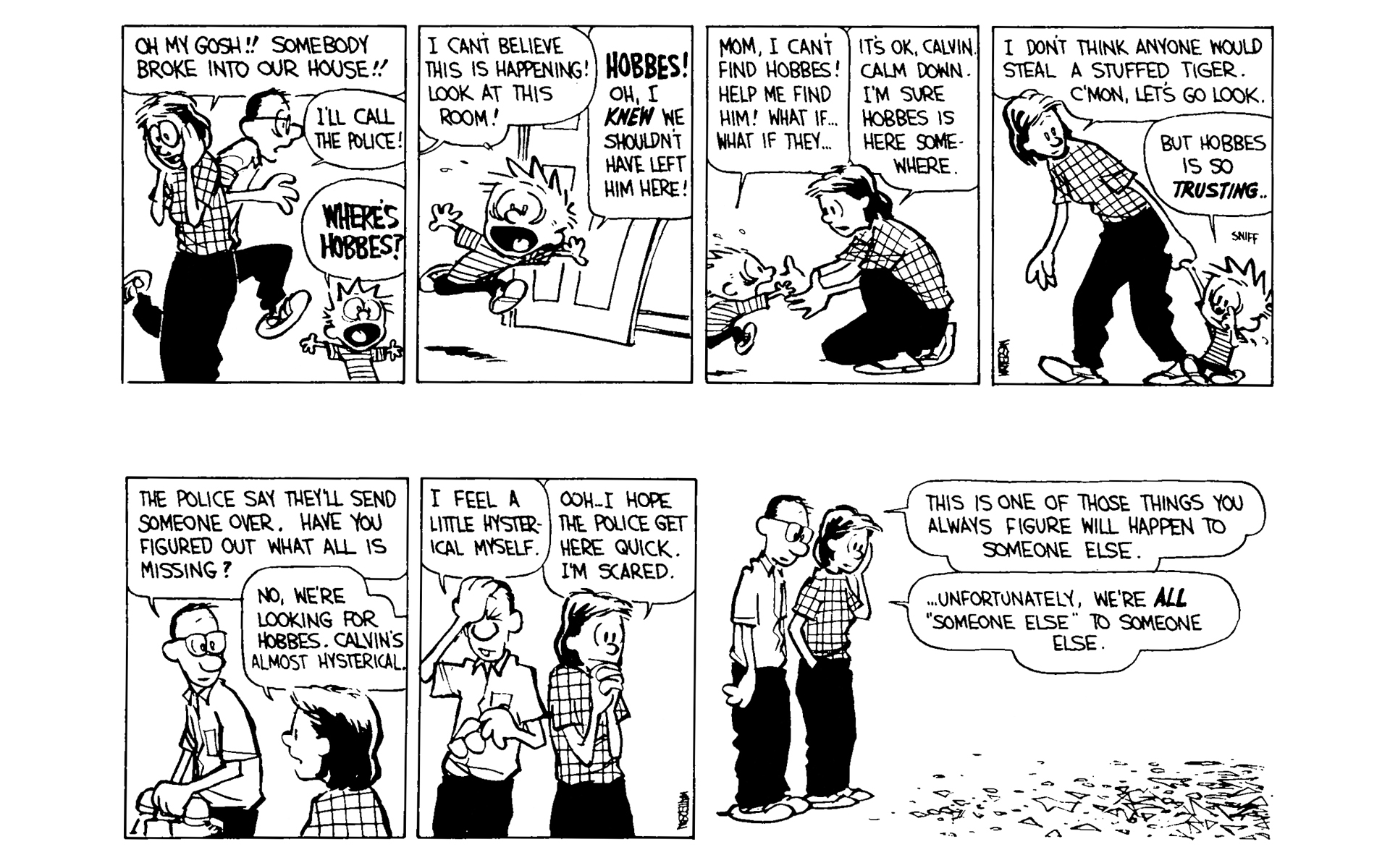 Read online Calvin and Hobbes comic -  Issue #5 - 91