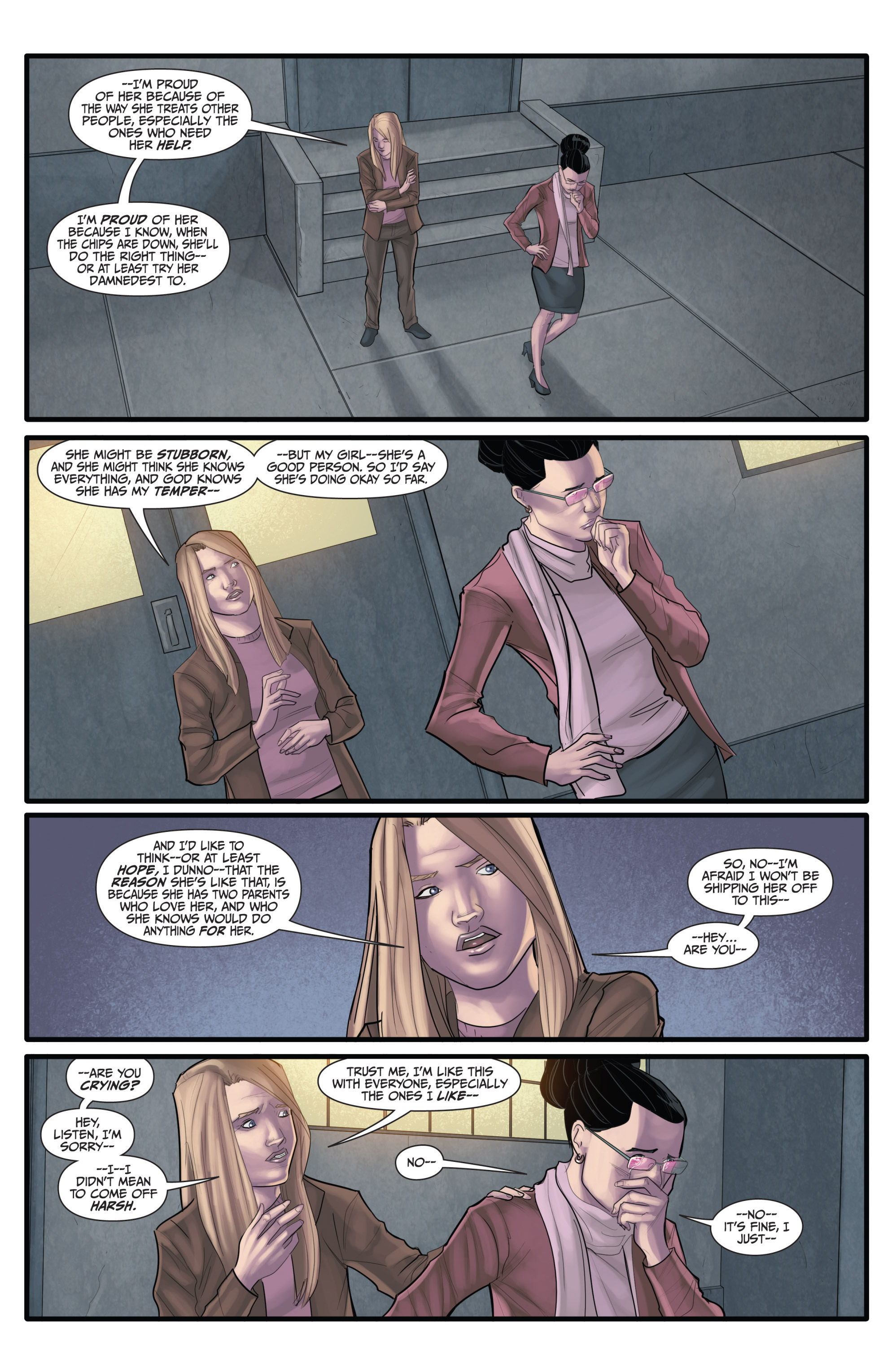 Read online Morning Glories comic -  Issue #27 - 36