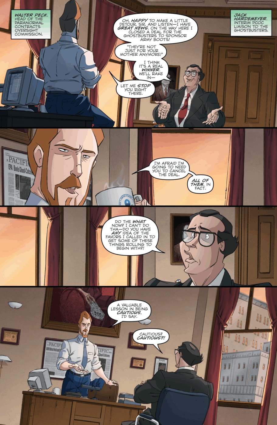 Read online Ghostbusters (2013) comic -  Issue #5 - 15