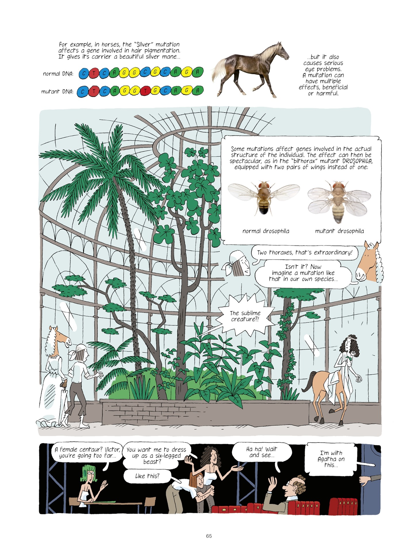 Read online Evolution, Darwin, God, and the Horse-People comic -  Issue # TPB - 64