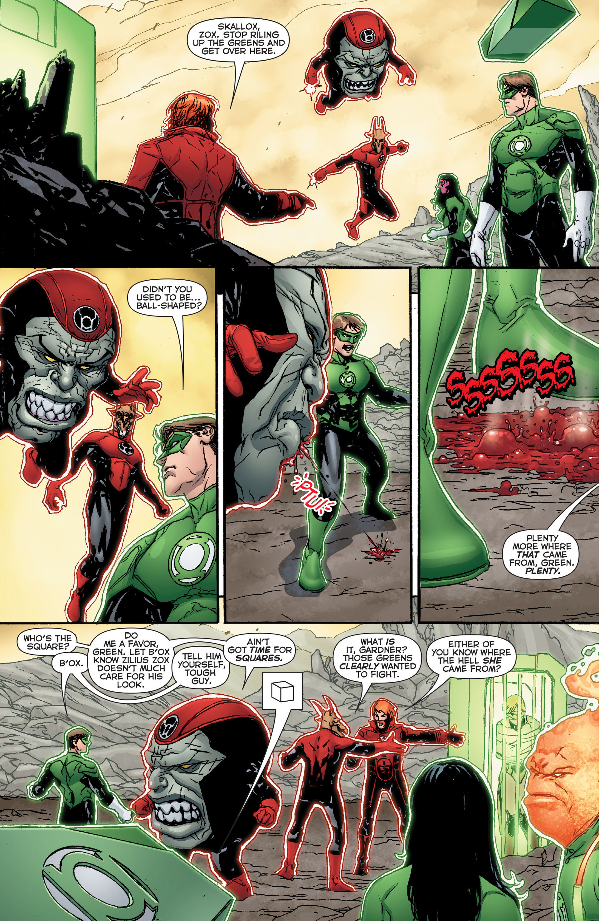 Read online Red Lanterns comic -  Issue #28 - 36