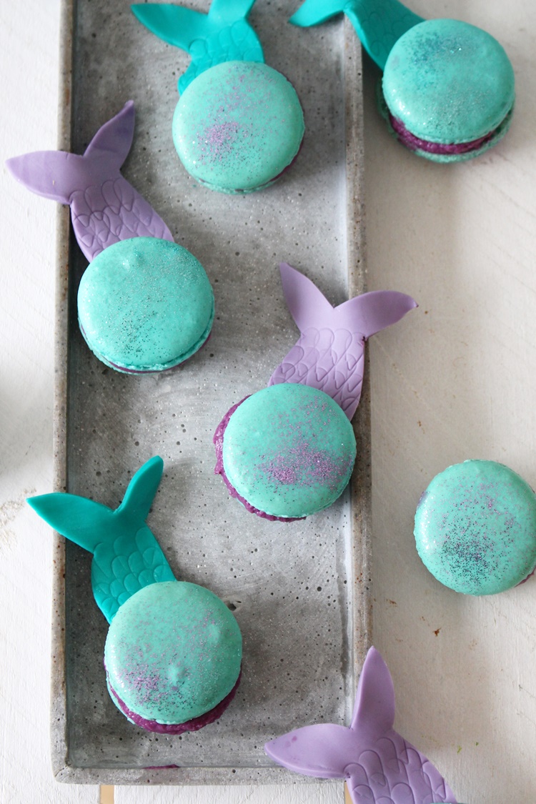 Mermaid Macarons - Biskuitwerkstatt