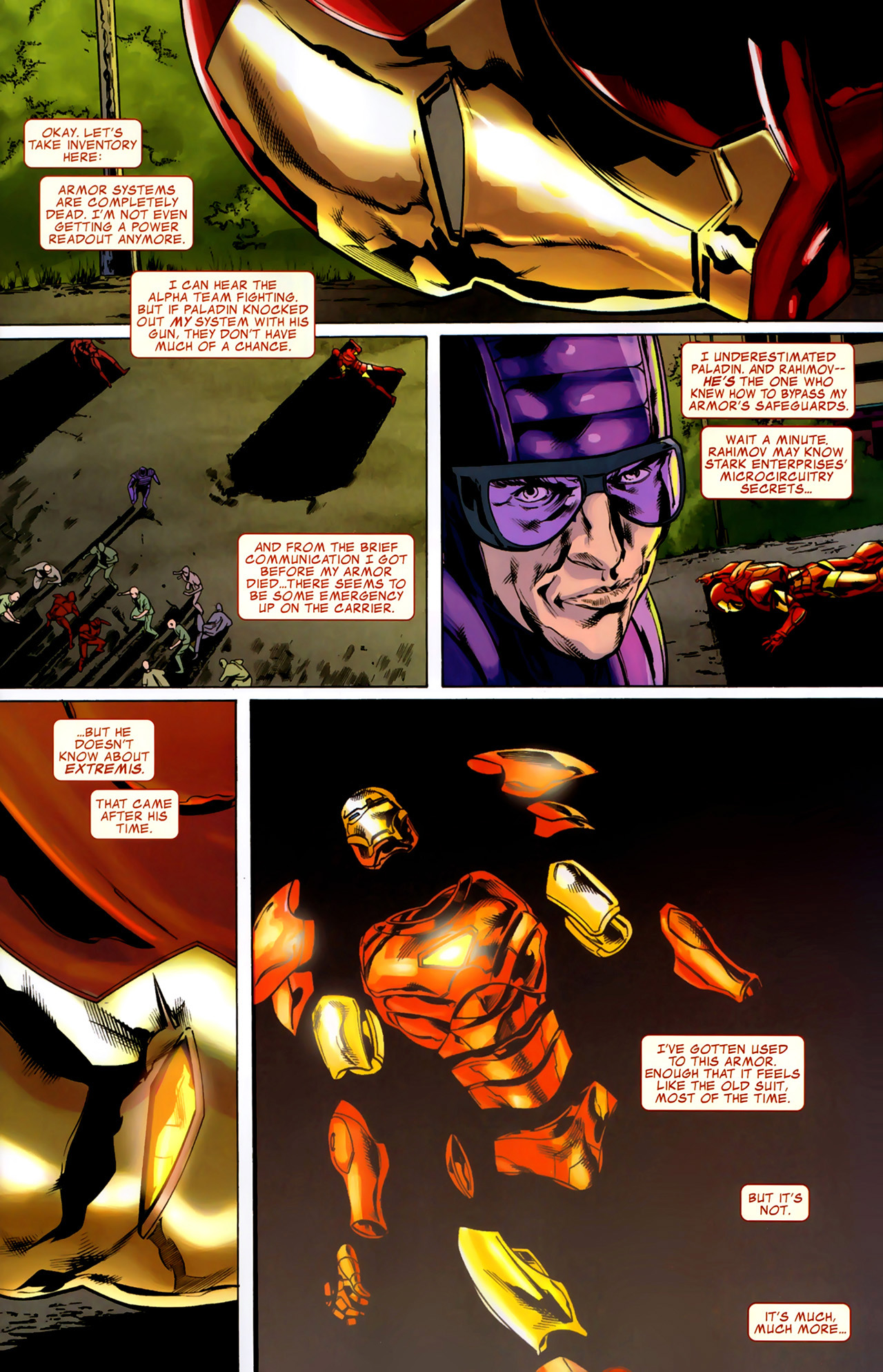 Read online Iron Man (2005) comic -  Issue #31 - 7