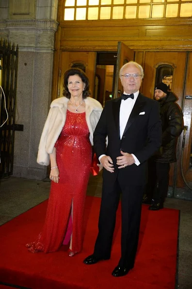 Swedish Royal Family attended a gala performance at the Oscars Theatre