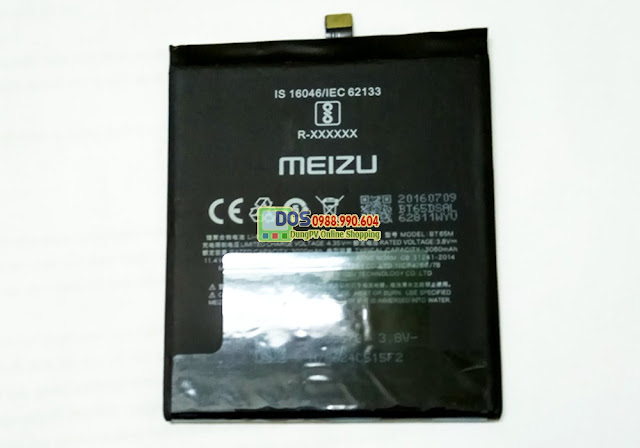 Thay pin điện thoại meizu mx6 chính hãng
