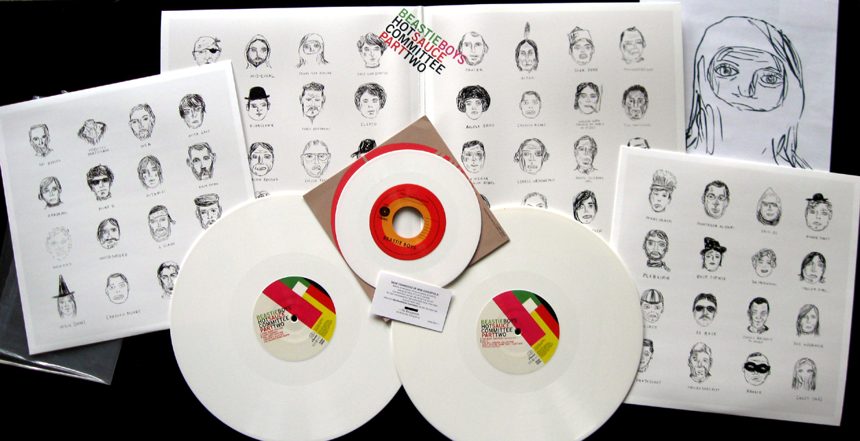 unboxing vinyl Beastie Boys Hot Sauce Committee, Paul's Boutique