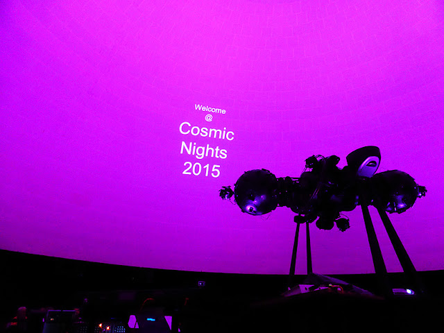 Cosmic Nights 2015 @ Planétarium de Bruxelles / photo S. Mazars