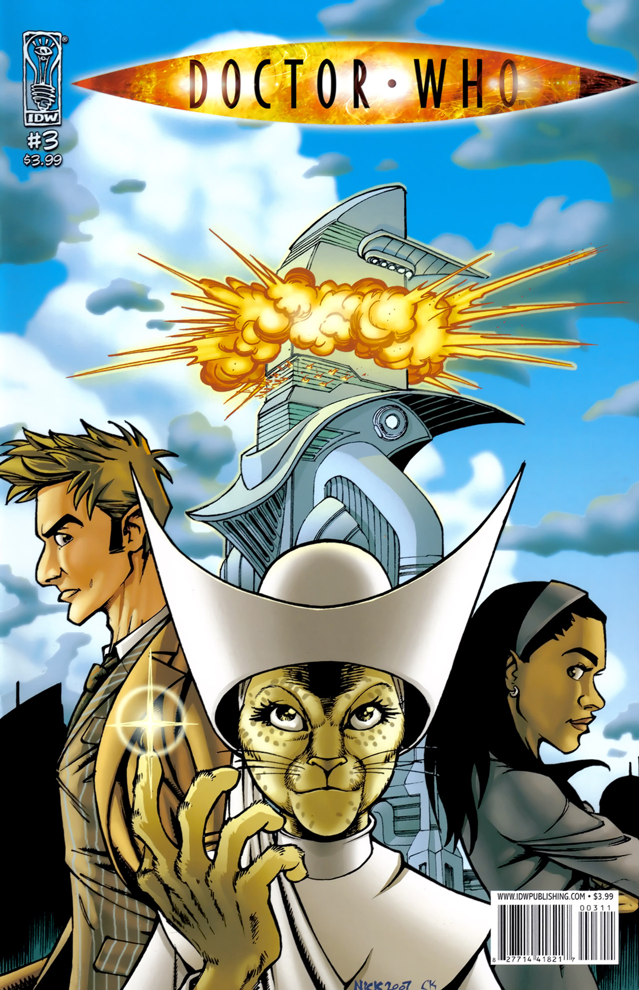 Read online Doctor Who (2008) comic -  Issue #3 - 1