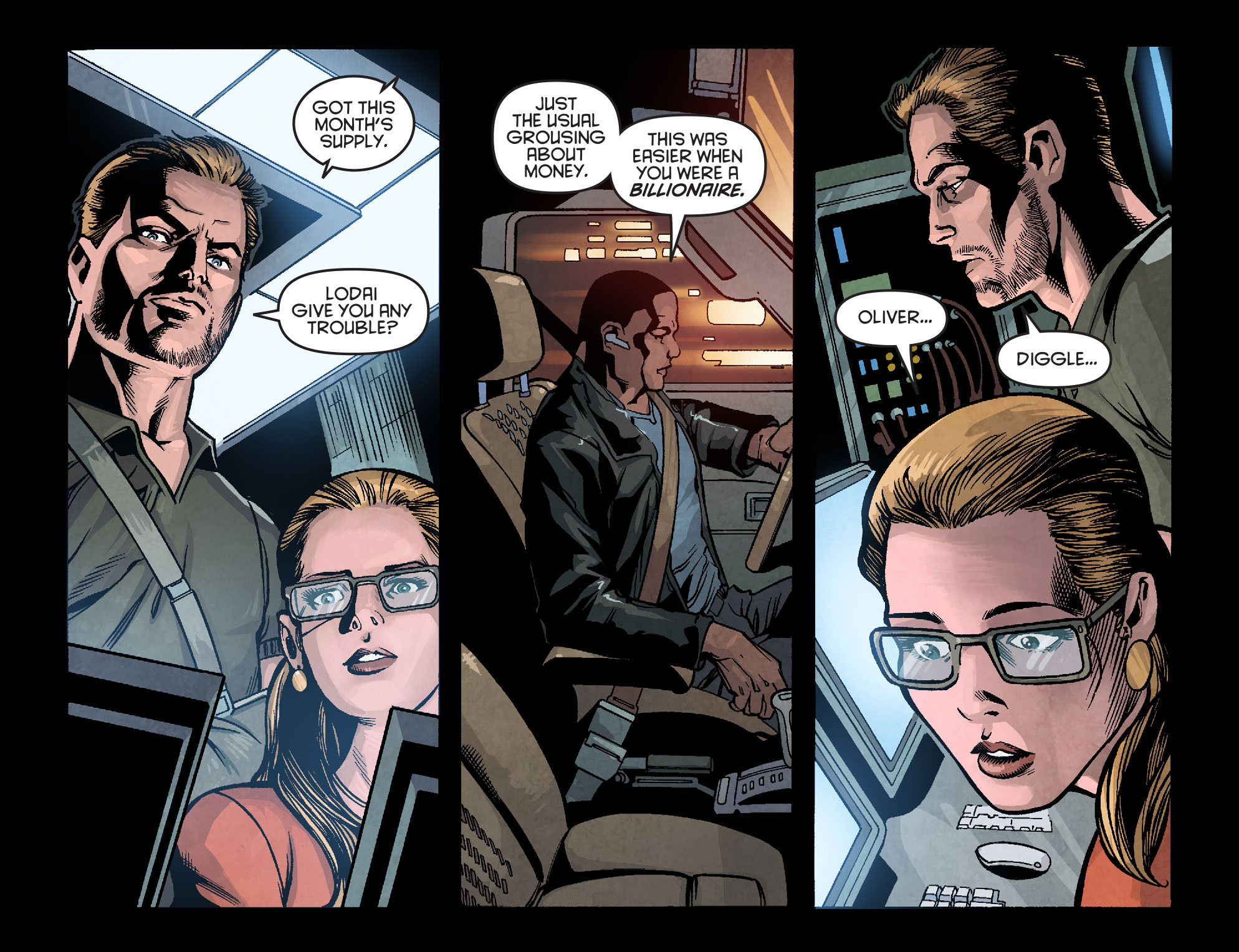 Read online Arrow: Season 2.5 [I] comic -  Issue #3 - 9