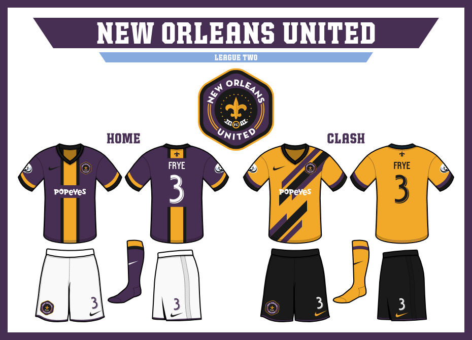 Sports Logo Spot New Orleans United