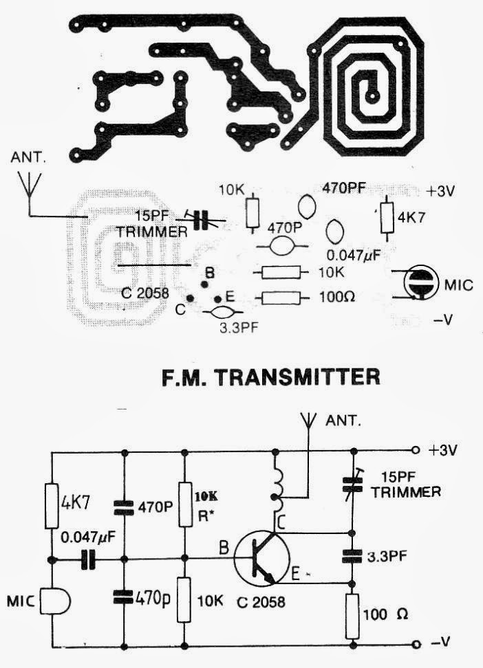 How to Build a Fox Hunt Transmitter - Circuit Diagrams