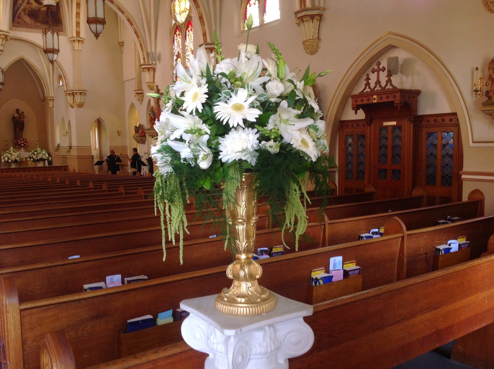 Bernardo's Flowers Santa Clara Roman Catholic Church Oxnard California