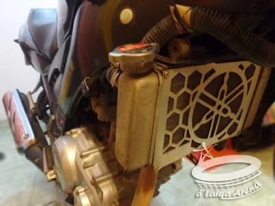 Mengganti Air Radiator Yamaha V-ixion