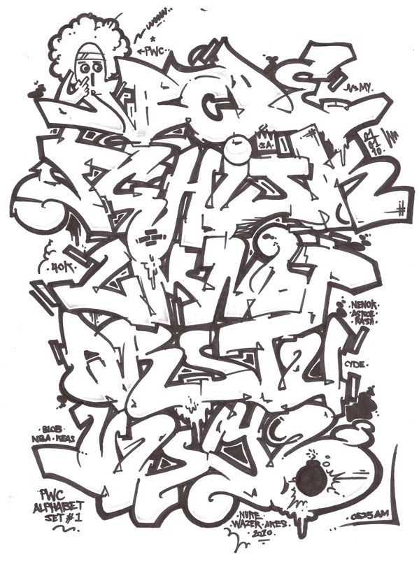 Graffiti Collection Ideas Graffiti Letters Ideas By Hoang Cu