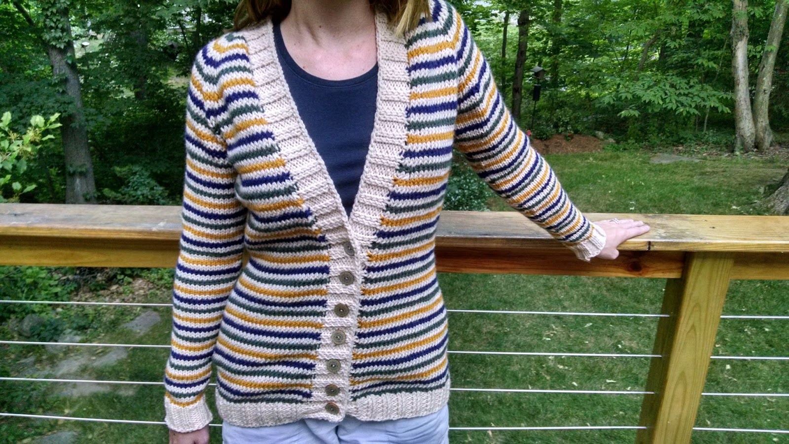Knit A Bit Crochet Away The Perfect Striped Sweater