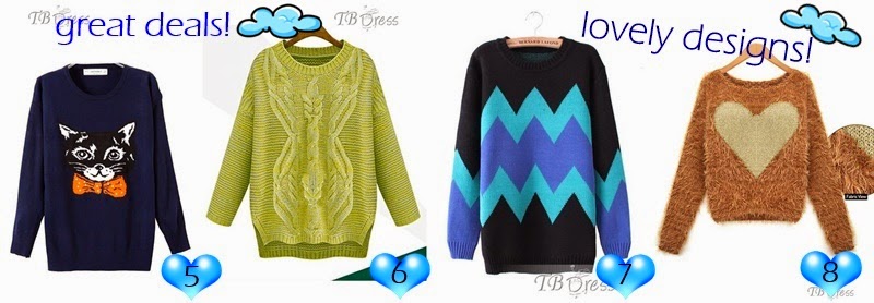 http://www.tbdress.com/Cheap-Sweaters-101057/