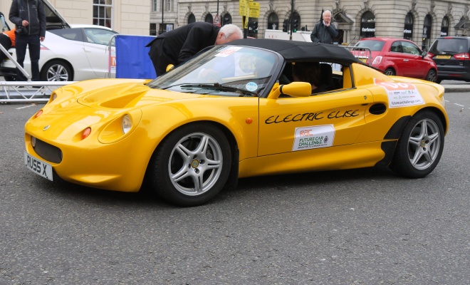 Privately converted electric Lotus Elise