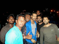 John Abraham on the sets of 'Welcome Back'