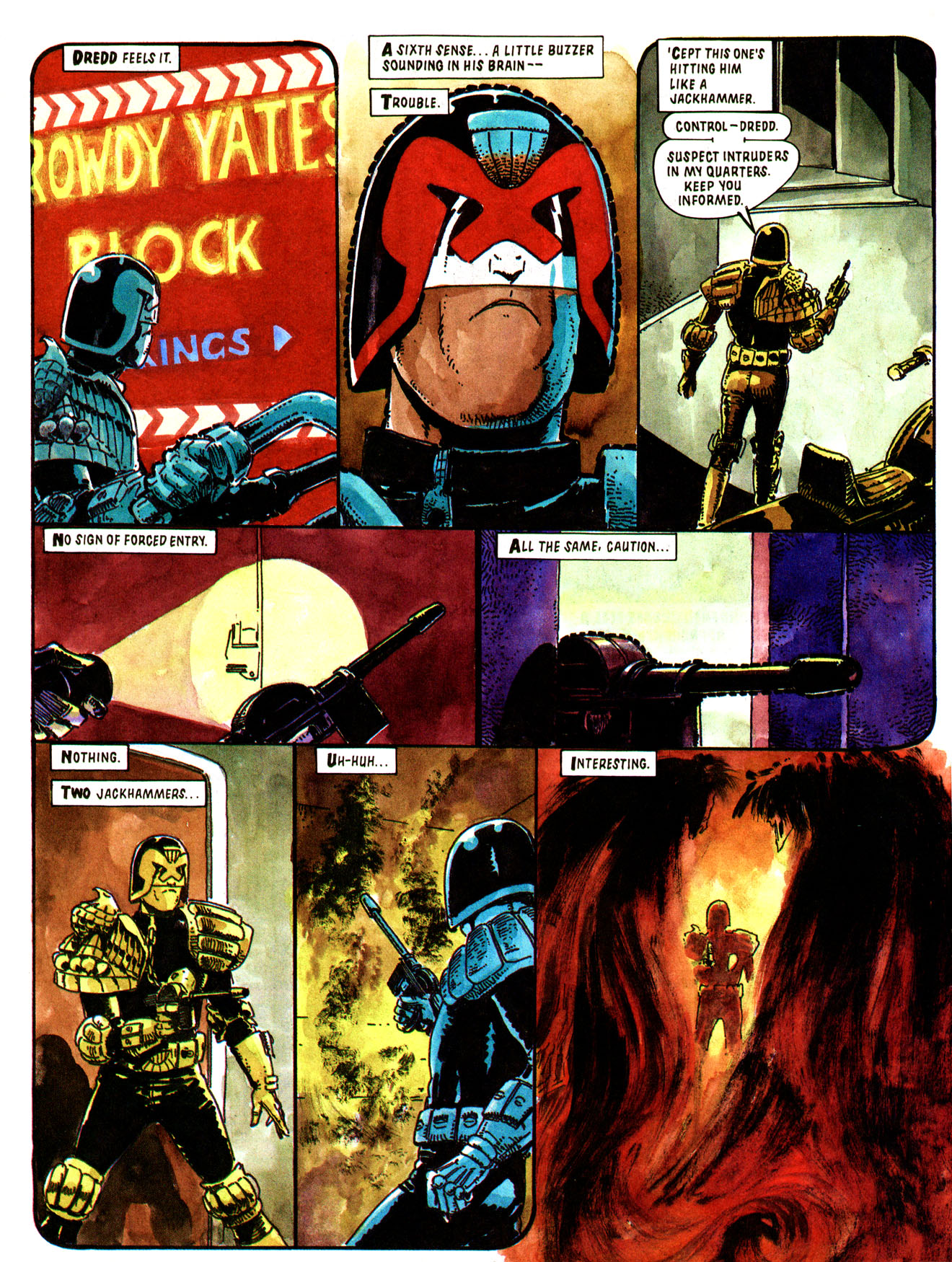 Read online Judge Dredd: The Complete Case Files comic -  Issue # TPB 14 (Part 1) - 109
