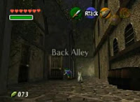 The Legend Of Zelda - Ocarina of Time - Back Alley