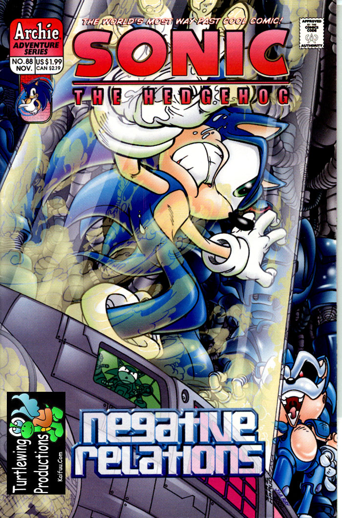 Read online Sonic The Hedgehog comic -  Issue #88 - 1